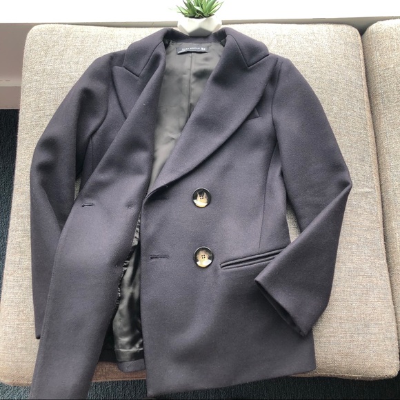 Zara Woman Peacoat - Picture 3 of 5